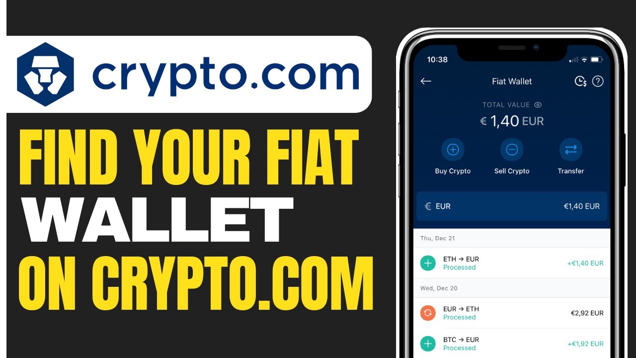 How to Find Your Fiat Wallet on Crypto.com (2026)
