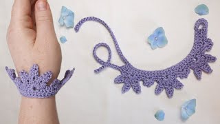 How to Crochet A Lacey Floral Bracelet - Beginner Friendly Tutorial by Last Minute Laura 219 views 2 weeks ago 19 minutes