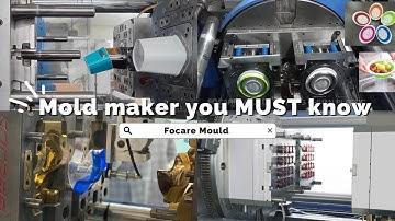 2K Two-color mold maker you MUST know  |  Focare Mould Factory Show