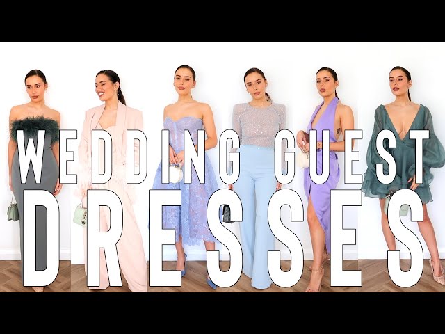 WEDDING GUEST DRESSES FOR 2023  TRY ON HAUL inc ASOS + ZARA
