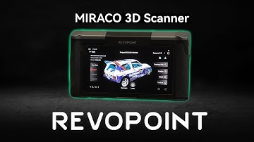 3D Scanning a Car with MIRACO 3D Scanner