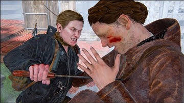 The Last Of Us 2 | Hardcore Aggressive Stealth Gameplay (Grounded / No Damage / No HUD)