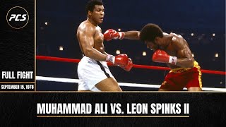 Muhammad Ali Vs Leon Spinks Ii Full Fight Highlights