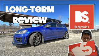 Badgeskins Long Term Review on the MK7 Golf R