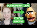 HOW I DYE MY BROWS AT HOME | Hannah Louise Poston | MY NO-BUY YEAR