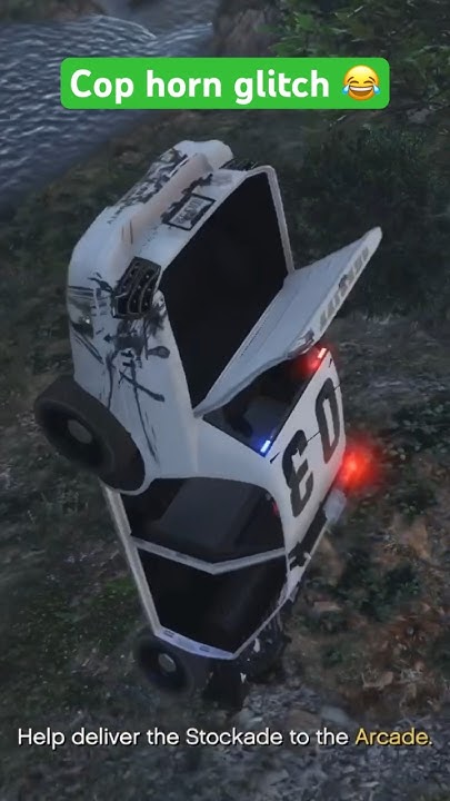 GTA cop horn glitch #gta #gaming #glitch #shorts - YouTube
