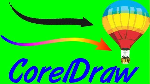 CorelDraw Tips & Tricks Fancy Curved Arrow in CorelDraw 2023