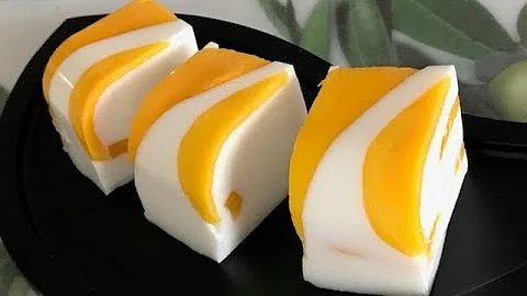 [  ] how to make mango coconut pudding
