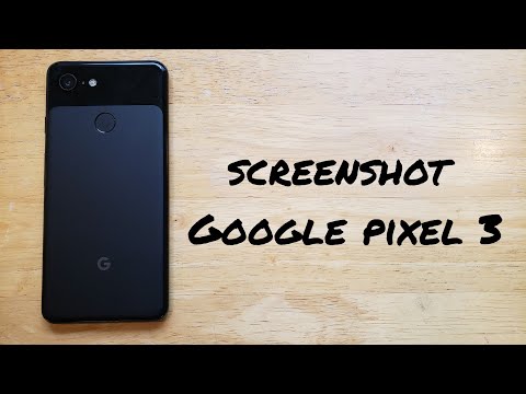 How to screenshot Google pixel 3