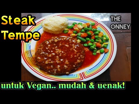 Steak Tempe untuk Vegetarian Enak & Mudah!! - YouTube