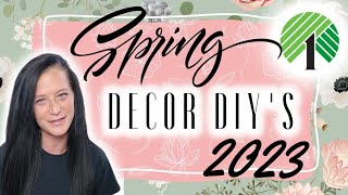 NEW DIY DOLLAR TREE SPRING DECOR | DOLLAR TREE DIY'S