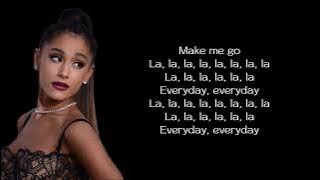 Everyday by Ariana Grande ft. Future 'make me go like lalalala lalala' (Lyrics Video) | imYhalla 🍂