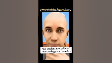Introducing the future:the brain computer interface (BCI) device. #robot #machinelearning #neuralink