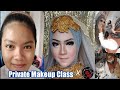 Makeup pengantin hijab blushy makeup look 1  private makeup class tangerang  lkp rose allena