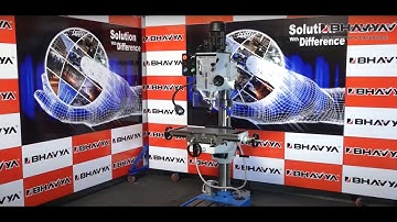 Drilling, Milling & Tapping Machine (Model - Z5045C) - Bhavya Machine Tools
