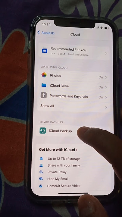 How to back up all Data on iPhone ! I cloud backup