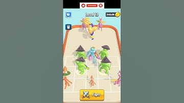 Merge Master Rainbow run 3D || Level 12 || Monkey Beast Gaming