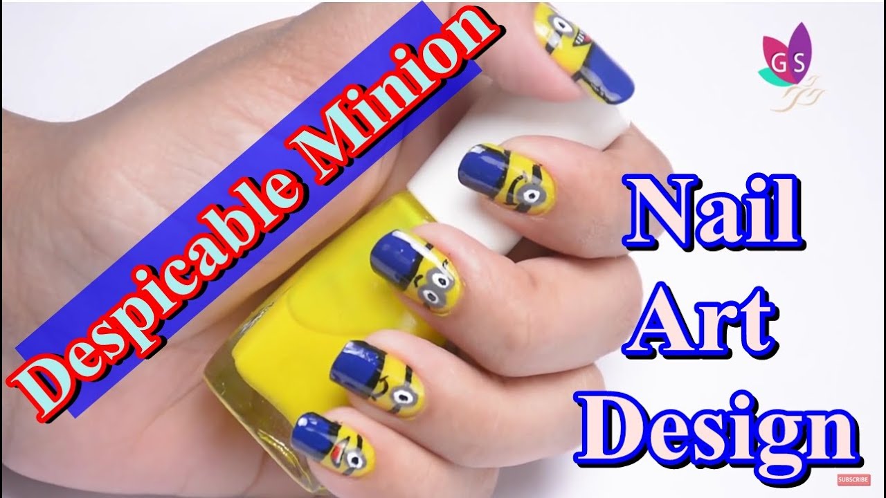 3. "DIY Minion Nail Art" by cutepolish - wide 6