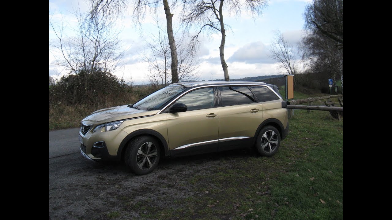 Family Suv Peugeot 5008 1 2 Puretech 130 Eat6 Test Autobahn Youtube
