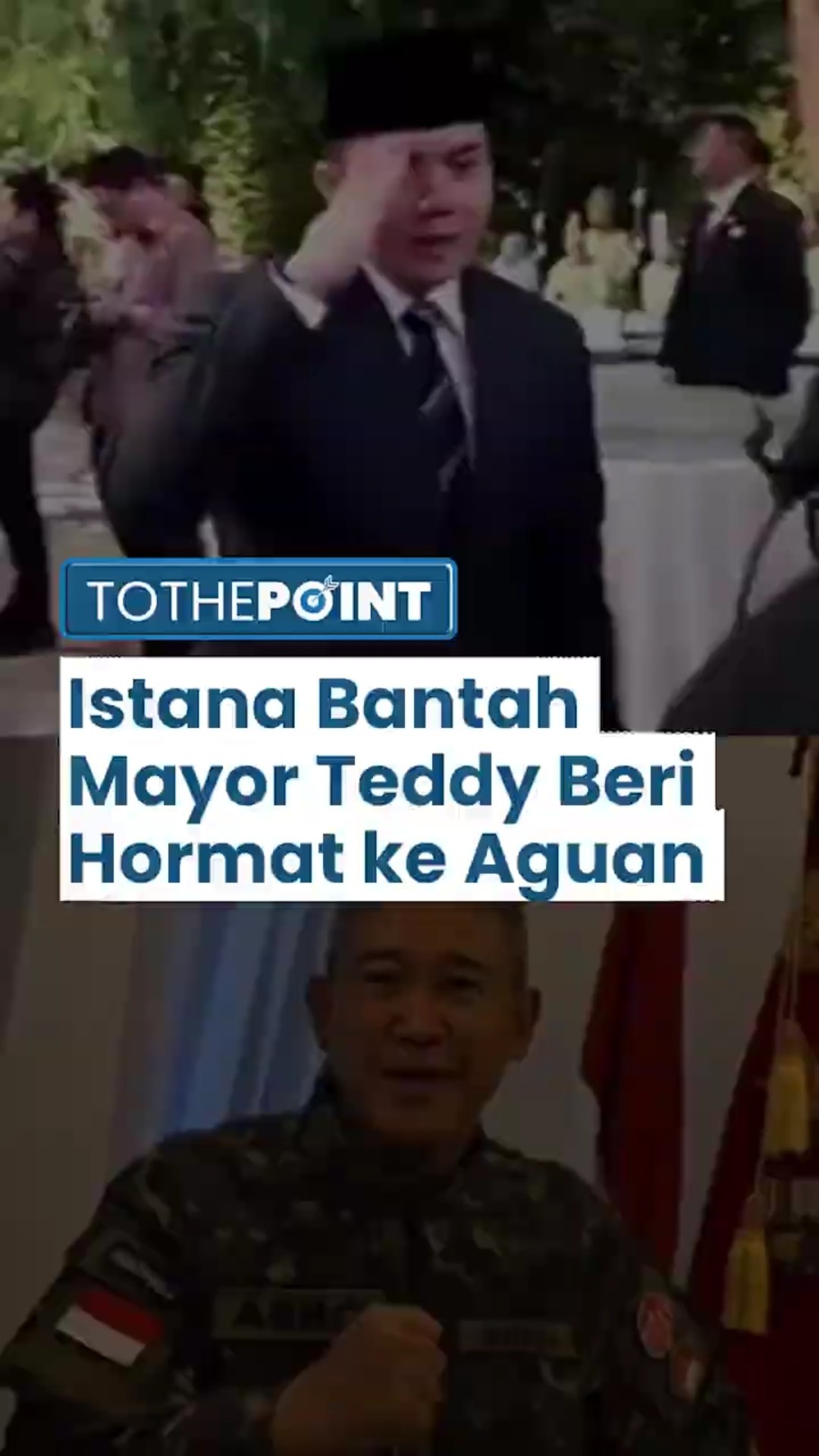 Viral Video Mayor Teddy Dituding Beri Hormat ke Aguan, Istana Bantah, Singgung Komandan sang Seskab