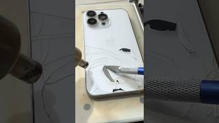 iPhone 13 Pro Restoration | Cracked Back Glass Replacement easy fix #fixmyphone