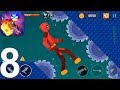 Stickman Destroy - Gameplay Walkthrough Part 8 Destroy Mode New Levels (Android Gameplay)