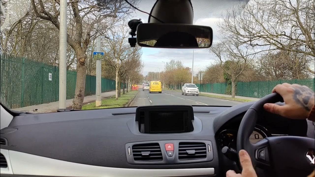 Hull Test Routes Sutton Rd Leads Rd X rds New Road Markings.(from