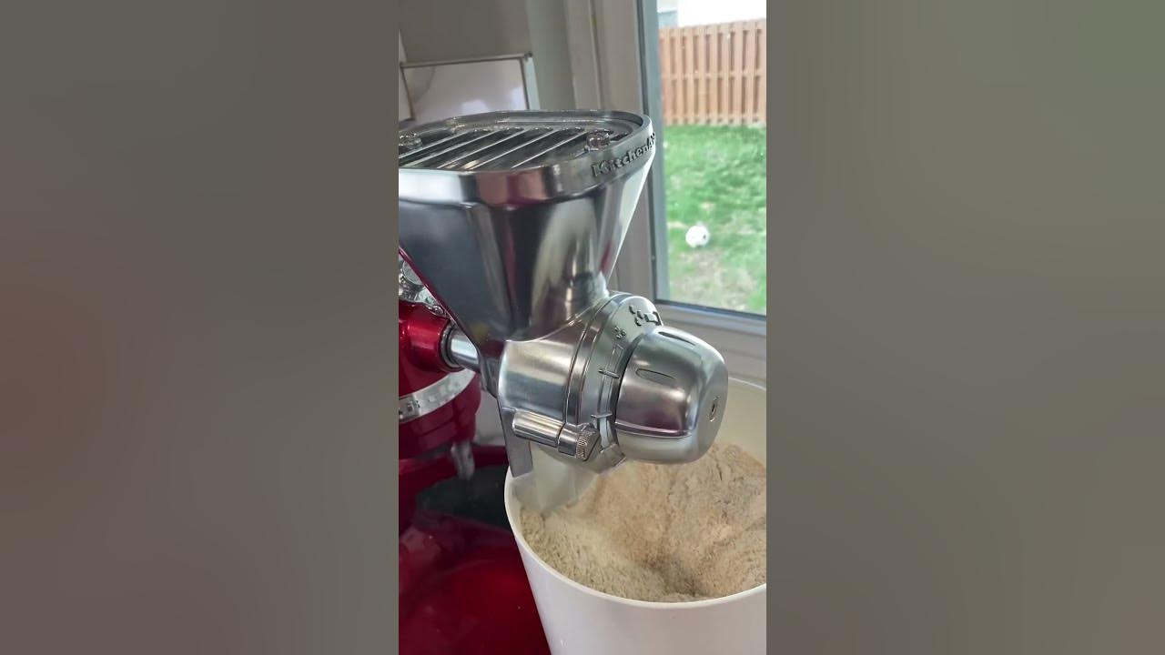 Kitchenaid Grain Mill Reviews and Demo, Grain mill attachment review