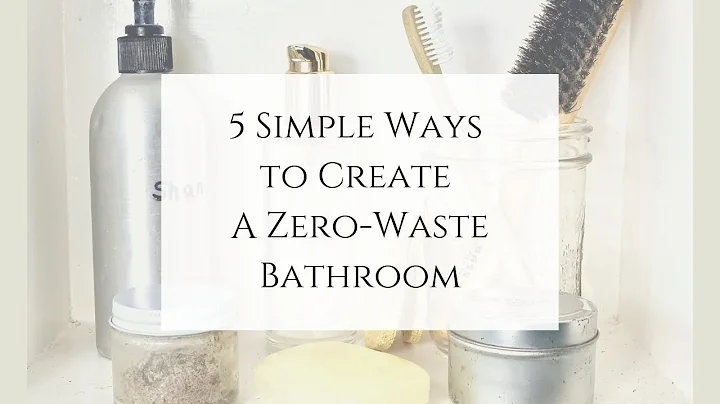 5 Easy Swaps For A Zero Waste Bathroom