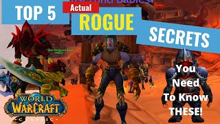 Top 5 ADVANCED Tricks Every Rogue Needs to Know!!