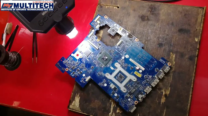 How To Change/Replace SUPER IO IC/KBC/EC/IO IC in laptop  !! multitech institute