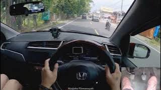 POV Driving jalur puncak menanjak stop and go - Tutorial mobil manual