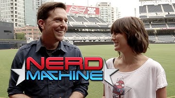 Ed Helms - Exclusive Interview - Nerd HQ (2013) HD - Alison Haislip