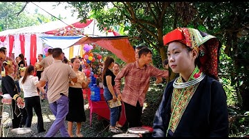 Các cô gái người dao nhảy sập sàn đám cưới. Lý vlog.