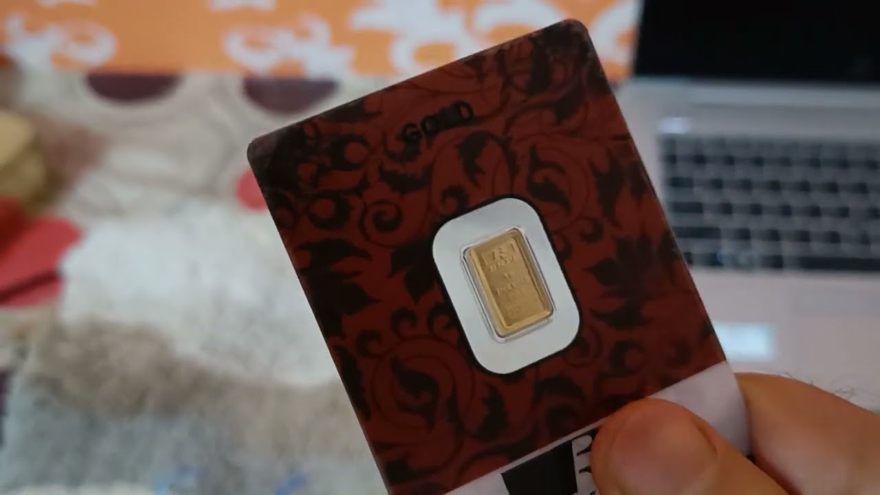 BRPL 24K 1 Gram Gold Bar Unboxing Amazon Bullionaire Club YouTube BRPL 24K 1 Gram Gold Bar Unboxing Amazon Bullionaire Club YouTube