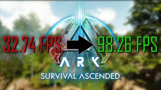 How to improve FPS drastically in Ark Survival Ascended (hidden commands for improvement)