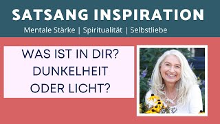 Du kannst nur das weitergeben, was in DIR ist - Dunkelheit oder Licht ☀️ SATSANG mit SIMONE ☀️