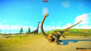 🔥 The ULTIMATE Dinosaur Showdown – 2 GIANT Dinosaurs vs 400 Small Dinosaurs! 🦖💥