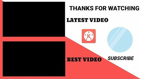How to make outro for youtube || kinemaster android || template cool outro || Charan