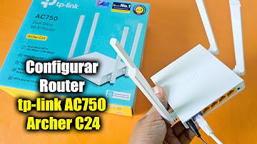 How to setup tp link Archer C24 AC750 wireless dual band router