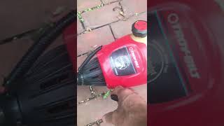 Troy Bilt Weedwacker Feather Choke but won’t stay running needs tuneup by NowAFix MKN Garage mknMike 30 views 7 days ago 1 minute, 19 seconds