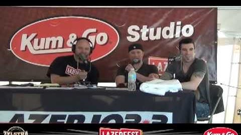 Theory of a Deadman Interview - LAZERfest 2012