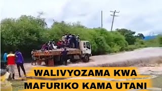 WALISOMBWA Na MAFURIKO Ya Sasa Ni HATARI, Chukua Tafadhali