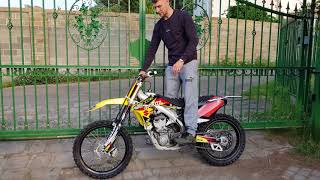 Rmz 450 efi, start up attempt 1st kick after 10months of no use.