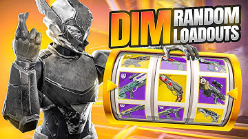 Random DIM Loadout In The Flawless Pool..