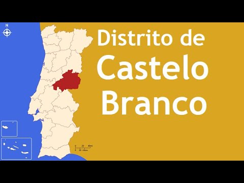 Distrito de Castelo Branco - os 11 Concelhos
