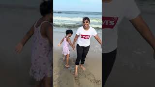 She took over The Beach 🏖😂 #shorts #beachvibes #weekend #fun #joyfulmoments