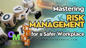 Mastering Risk Management 🐊⚠️⛔️ for a Safer Workplace - Training Video - OHSMember