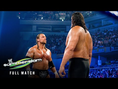FULL MATCH Triple H Vs The Great Khali WWE Title Match SummerSlam 2008