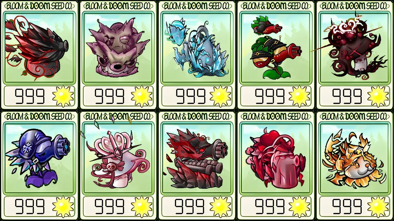 PVZ Fusion 2.3.1 Challenge !! - All NEW Fusion Plants VS All Ultimate ...